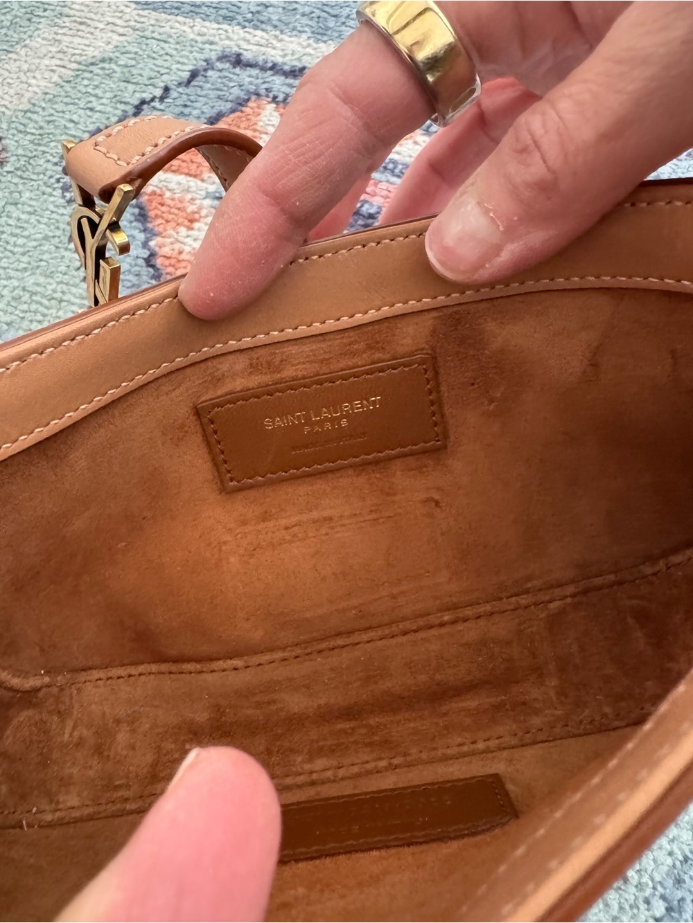Saint Laurent mini Le 5 à 7 hobo shouler bag - Picture 8 of 11